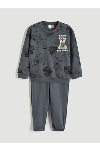 LC Waikiki Rmz Gi̇yi̇m Farkiyla Zero Roba Collar Paw Patrol Printed Boys' Swe...