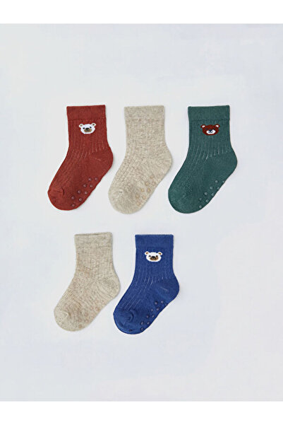 LC Waikiki Selections I Embroidered Baby Boy Socks 5-Piece Set from Freezen S...