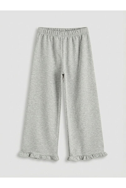 LC Waikiki Özmarka New Season Ruffle Detail Girls' Sweatpants