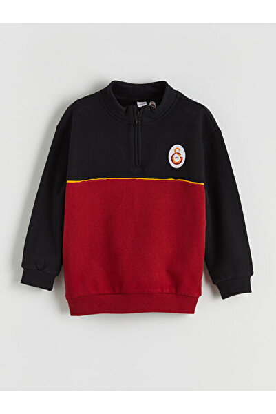 LC Waikiki Rmz Gi̇yi̇m Farki̇yla Licensed Printed Boys' Thick Sweatshirt