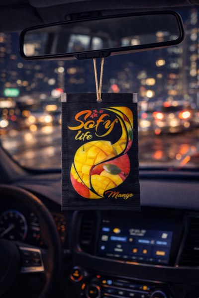SOFY LİFE mango kokulu asmalım kumaş araba&oda kokusu-dekoratif araç kokusu-