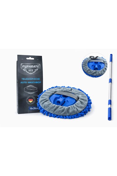 EUPHRATE KFZ EUPHRATE Mop telescopic pentru spălarea mașinilor