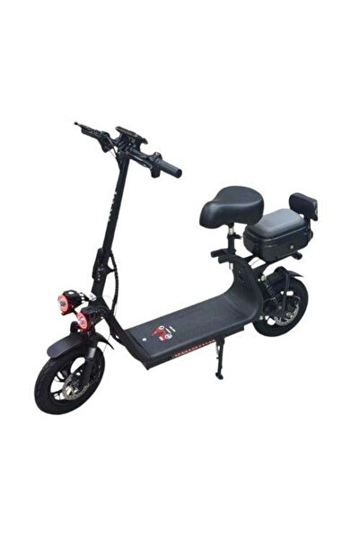 ALBARQ PRO Electric Scooter with Seat and Rear Bag | 48 Volt