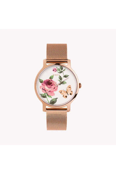 Timex Women's Rose Gold & Pink Watch, Brass Case | Tw2u19000