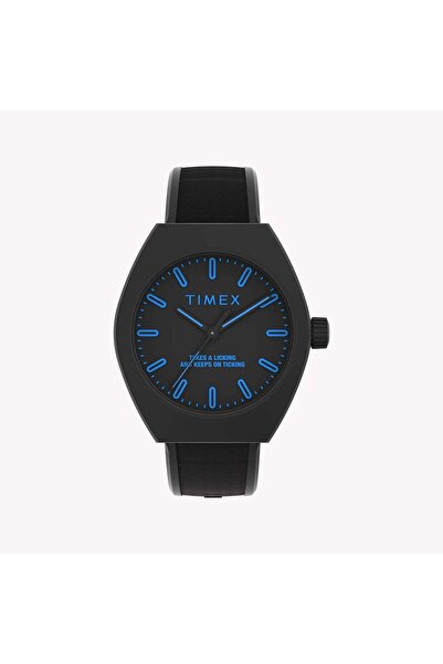 Timex Unisex Eco-Friendly Black Watch, Bio-Based Strap | Tw2w42300