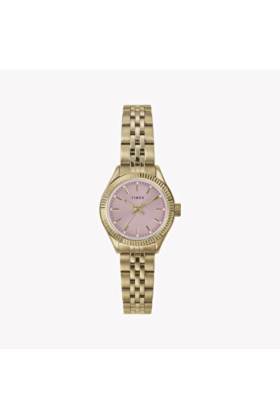 Timex Women's Gold-Tone Watch, Gold/Pink | Tw2w90800