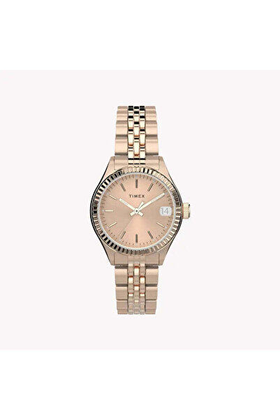 Timex Women's Rose Gold Stainless Steel Watch, 24mm Dial | Tw2t86500