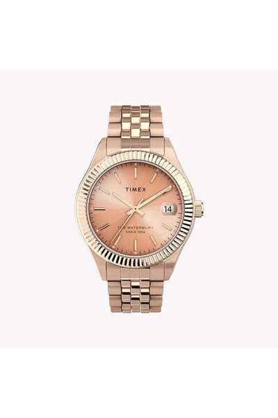 Timex Women's Rose Gold Stainless Steel Watch, 34mm | Tw2t86800