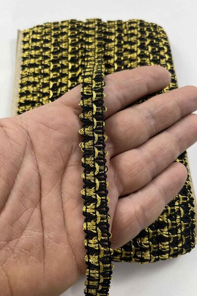 Hobigram شريط داليا الزخرفي - 1 سم عرض و1 متر طول، مثالي للأعمال اليدوية والت...