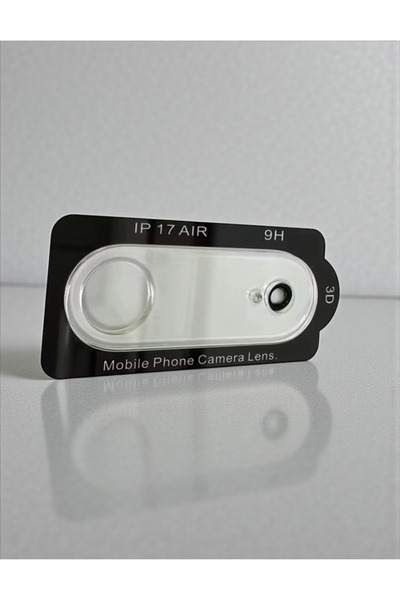 GNGMobil iPhone 17 Air Compatible Transparent Lens Protector