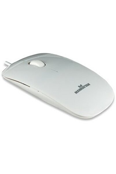 MANHATTAN Siluetă, USB, optic, alb