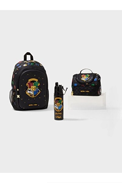 SMIGGLE Harry Potter Licensed 3-Piece School Set – Backpack + Lunchbox + Wate...