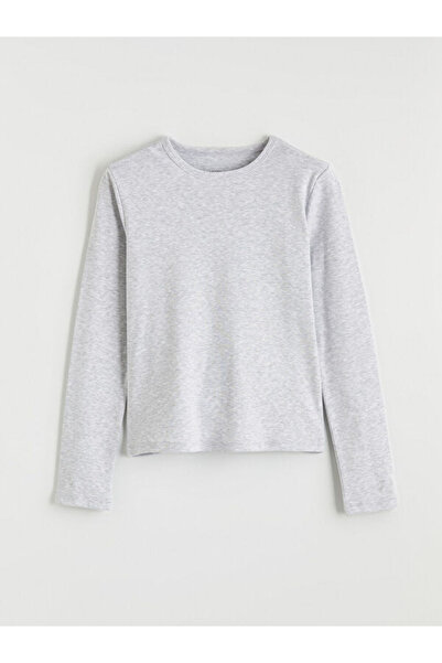 LC Waikiki Sparkling Choices από το Shining Store Μακρυμάνικο μπλουζάκι για κ...