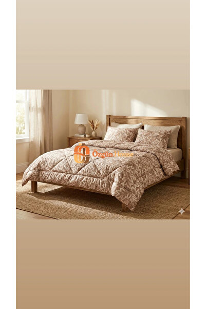 Dinarsu Natura Soft Çift Kişilik Desenli Yorgan