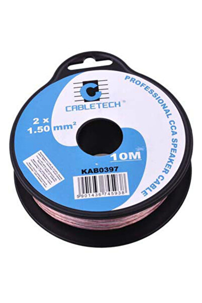 Generic CABLU DIFUZOR CCA 2X1.50MM TRANSPARENT 10M