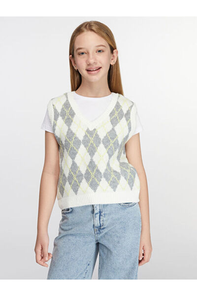 LC Waikiki Quality Pieces from Çelebi Store V Planting Girls' Knitwear Sweater