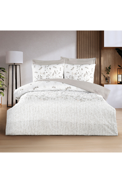 Altınbaşak طقم غطاء لحاف فاخر مزدوج من القطن بنسبة 100% بتقنية الطباعة الرقمي...