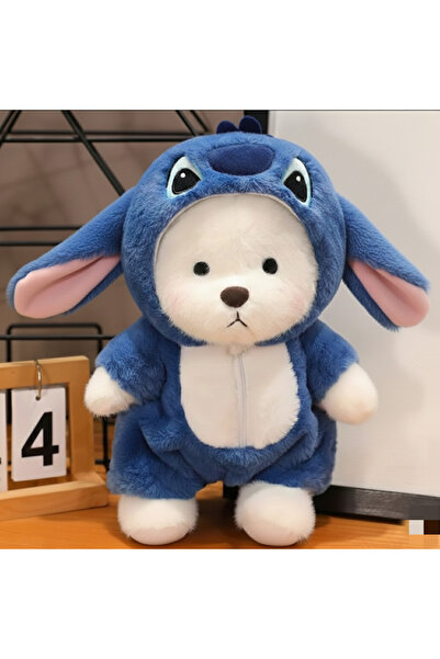 Takara Tomy Teddy Blue Stich Costume Teddy Bear Plush Toy Outfit Is Removable...