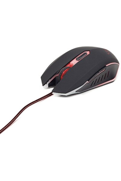 Gembird Mouse de gaming MUSG-001-R, 2400 dpi, USB, roșu