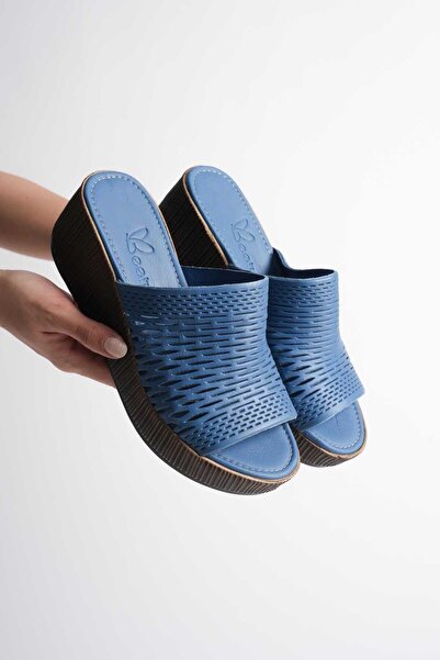 AYAKKABİSEPETİ GENUINE LEATHER WOMEN'S SLIPPERS