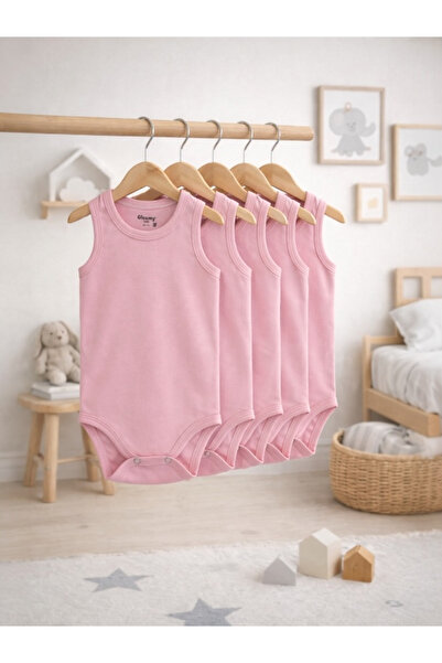 Gleamy طقم ملابس داخلية للأطفال مكون من 5 قطع، مصنوع من قطن الممشط 100%، بياق...