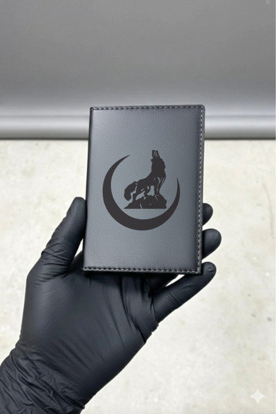 Yalıgraf Reklam Tabela Bozkurt Hilal Turkish Leather Stitched Vehicle License...