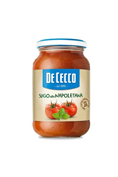 De Cecco صلصة الطماطم والريحان في زيت الزيتون (سوجو ألا نابوليتانا) "دي سيكو"