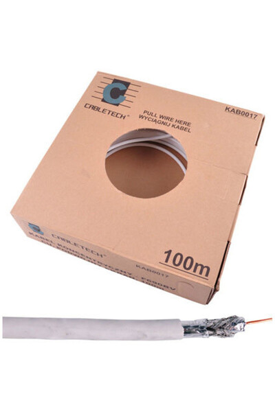 Cabletech CABLU COAXIAL TRI-SHIELD MIEZ CUPRU 100M