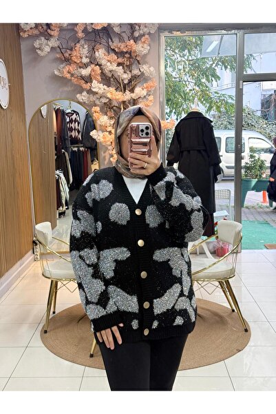 My City simli tüylü hırka