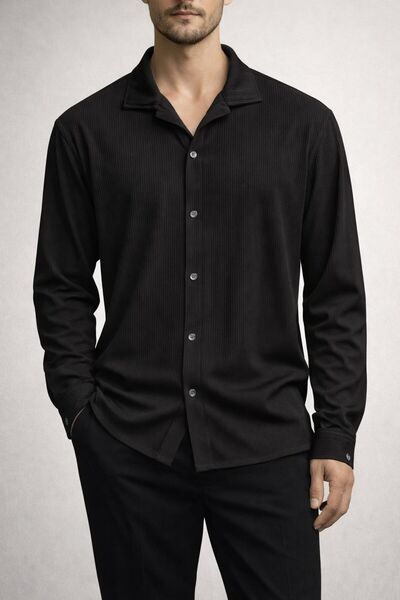 KONSEPT35 Мъжка лятна риза от османска тъкан