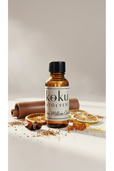 KokuAtölyesi One Million Gold Erkek Parfüm Esansı 20 ML + 1 ML DPG Hediyeli