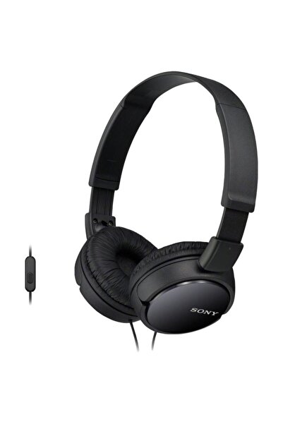 Sony MDRZX110AP, Wired On-Ear Headphones, Black, 3.5mm Jack