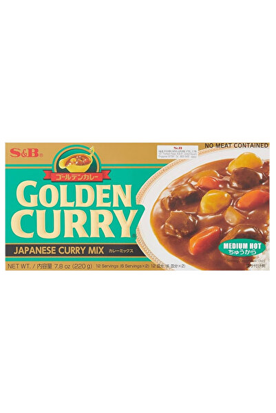 YABANEEZ GOLDEN CURRY (MEDIUM) (220G) "S&B"