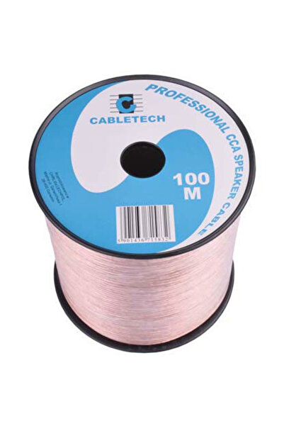 Cabletech CABLU DIFUZOR CCA 2X1.50MM TRANSPARENT 100M