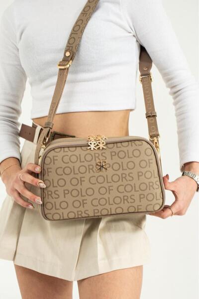 ELOVE Shoulder Bag - Ecru - Faux leather
