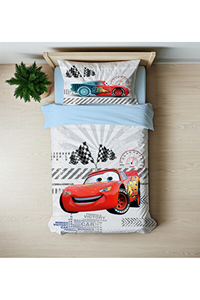 hediyechy Gift Duvet Cover Lightning Mcqueen Themed 3D Digital Printed Single...