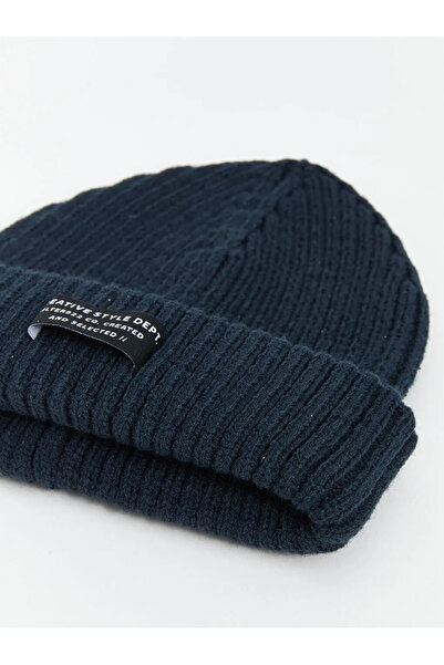 LC Waikiki Blue Label Embroidered Men's Beret