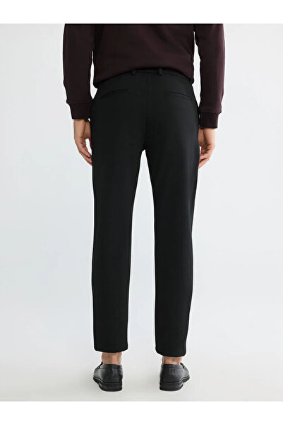 LC Waikiki Black Slim Fit Men's Trousers