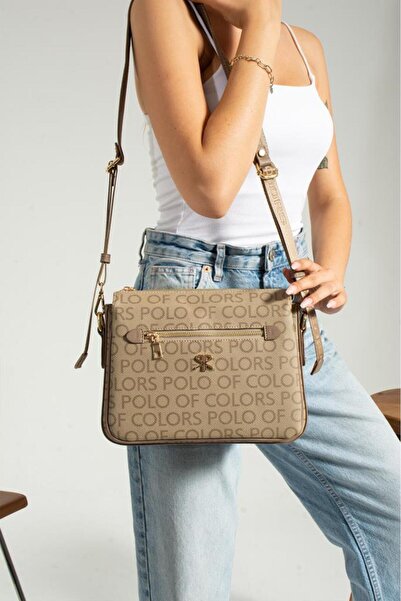 ELOVE Shoulder Bag - Ecru - Faux leather