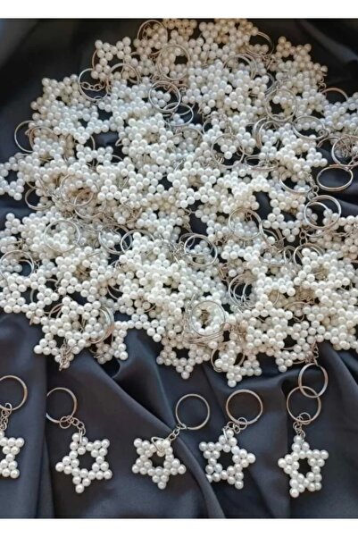 cacagift design سلسلة مفاتيح إنسي ستار مع حلقة ذهبية 10 قطع (السلسلة فقط)