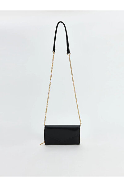 LC Waikiki Women's Shoulder Bag with Black Chain Strap