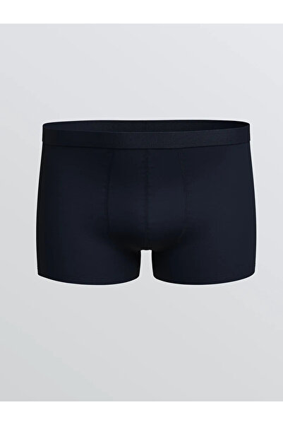 LC Waikiki Ανδρικό μπόξερ 3 τεμαχίων Navy Blue Standard Fit Cotton Flexible