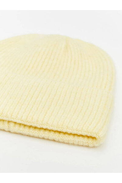 LC Waikiki Yellow Basic Women's Beret