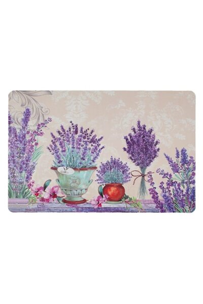 OEM Plastic Pasta Plate Holder Lavender 45x30cm