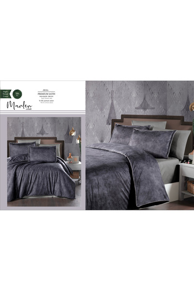 300 TC MARLEN COBALT PREMİUM SATEN ÇİFT KİŞİLİK