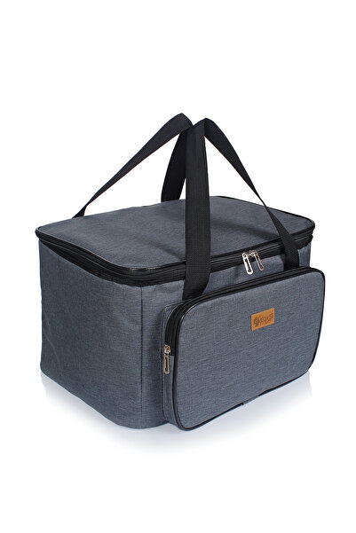 ozbience 40 Lt Termal Kamp ve Piknik Yemek Taşıma Çantası Soğutucu Buzluk