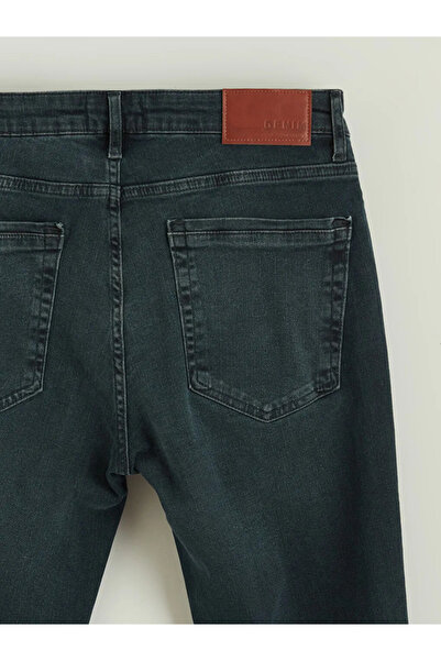 LC Waikiki Pantaloni de blugi pentru bărbați, verzi 779, cu potrivire normală