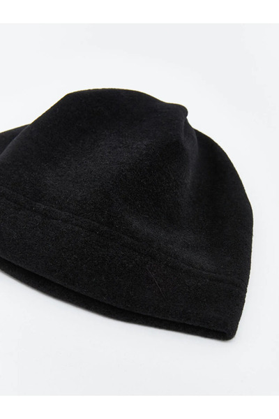 LC Waikiki Black boy's polar fleece beanie