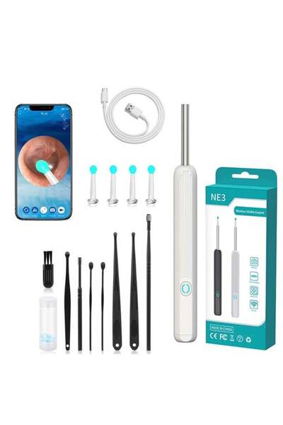 Epilons مجموعة تنظيف الأذن مع كاميرا المنظار Pm-24064
