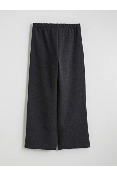 LC Waikiki Антрацит панталони за момичета с еластична талия